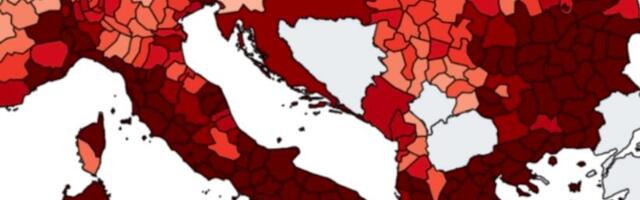 Širi se zabrinjavajuća mapa Evrope, Hrvatska potpuno u crvenom! Umire sve više ljudi, a tek će da predstavlja ogroman problem