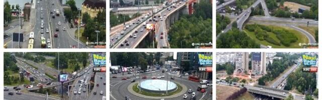 Direktno sa ulica Beograda: Gužve na mostovima, a tek Autokomanda... (FOTO)