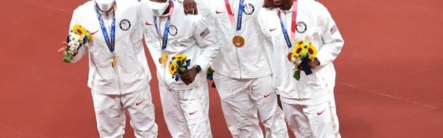 AMERIKANCI UMALO OBORILI REKORD, osvojili zlato u štafeti 4x400!