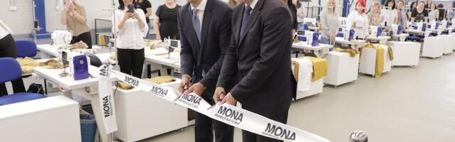 Otvoren pogon kompanije Mona u Vranju, direktor obećao posao za 200 Vranjanaca FOTO/VIDEO