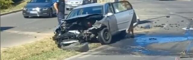 Ostavio automobil, on se zakucao u drugo vozilo: Detalji saobraćajne nezgode u Novom Sadu