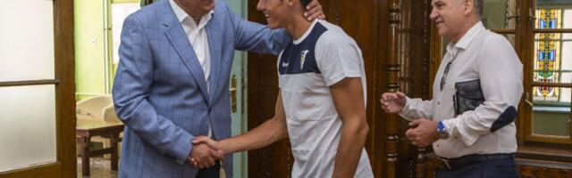 Subotica: Gradonačelnik Stevan Bakić primio predstavnike Tenis kluba Spartak