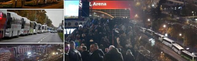 MITING SNS U ARENI Pokisla kifla i upotreba emocija