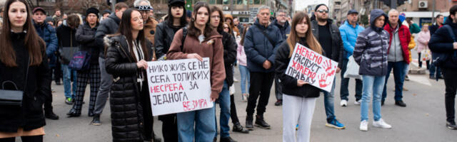 „Bani u Banovinu“, a pre toga blokade i šetnja – novi protest studenata u Nišu