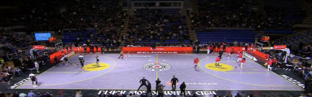 Gde su navijači? Sablasne scene, poluprazan "Pionir" na utakmici Partizana i Olimpijakosa (FOTO)