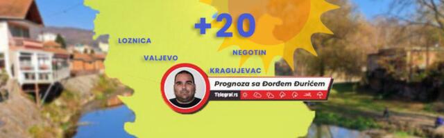 Danas sunčanije: Temperatura do 20 stepeni
