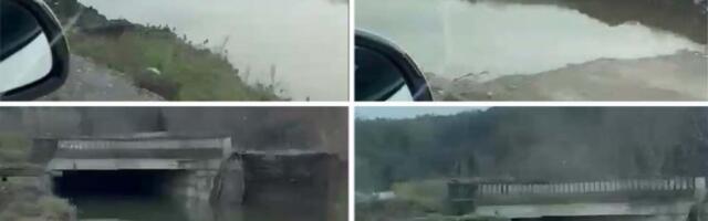 HAOS U BEOGRADU: POTOPLJEN PUT KA KOŠUTNJAKU! Voda prekrila kolovoz, pogledajte dramatičan snimak! (VIDEO)