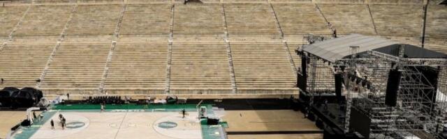 SPEKTAKL U NAJAVI: Drevni stadion je spreman za okršaj Partizana i Panatinaikosa!