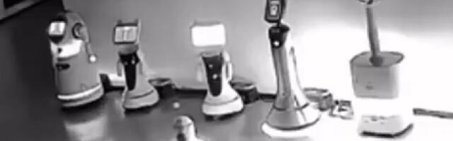 "Otmica" o kojoj bruji svet: Roboti pobegli sa izložbe, poveo ih najmanji (VIDEO)