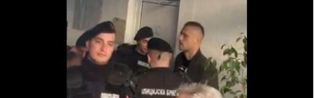 Pojavio se novi snimak sukoba golmana Partizana i policije (VIDEO)