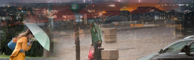 GRMLJAVINA I PLJUSKOVI NA POMOLU! RHMZ najavio zahlađenje i OLUJNE UDARE!