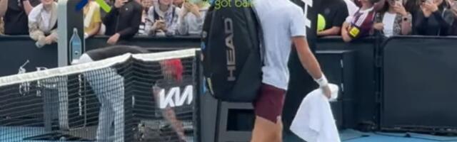 Detalj koji je mnogima promakao: Novak Đoković napustio treniing posle samo 12 minuta