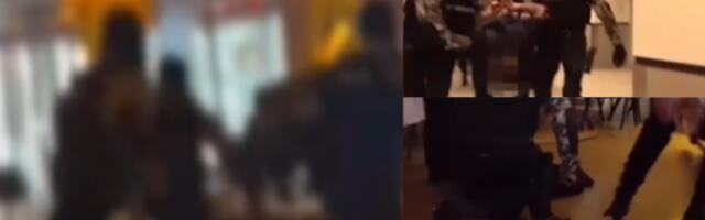 Specijalci ih bacili na pod, stolice letele po restoranu! Novi snimci hapšenja braće Hofman! (VIDEO)