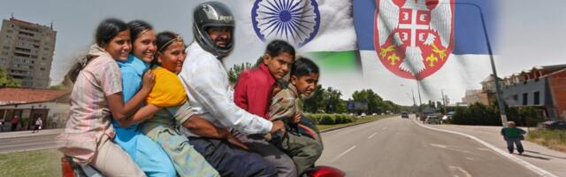 Indijci vole Srbiju, na svakom snimku nasmejani sa našom zastavom, ispod toga jezivi komentari: Idite odavde!