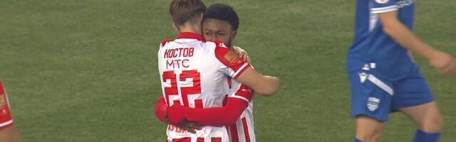 Prelepa akcija: Ovusu pronašao Kostova, on samo ispružio nogu i zatresao mrežu Novog Pazara!