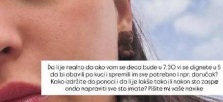 "USTANETE SE U PET DA SPREMITE DORUČAK..." Srpska pevačica rodila dvoje dece biznismenu i sad traži savet na mrežama