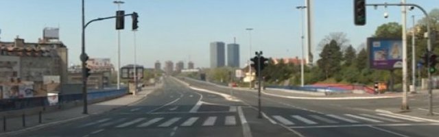 NEMA ŽIVE DUŠE! Evo kako izgleda Beograd tokom policijskog časa! (Video)
