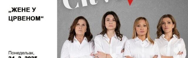 Predstava Žene u crvenom u Domu kulture u Čajetini