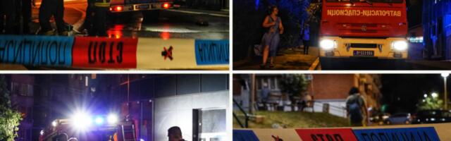 OKONČANA DRAMA U USTANIČKOJ ULICI! Lokalizovan požar na Konjarniku! (FOTO, VIDEO)