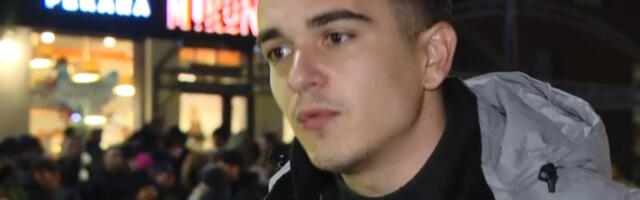 Vladimir Đorđević sa studentske liste u Mionici: Dva i po meseca ne spavam kod kuće, to je ’41, to nije Srbija