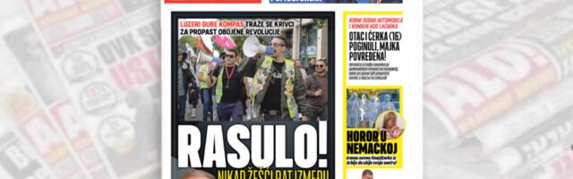RASULO! Luzeri gube kompas, traže se krivci za propast obojene revolucije