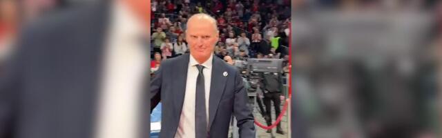 Ovako su navijači Crvene zvezde dočekali Duška Ivanovića