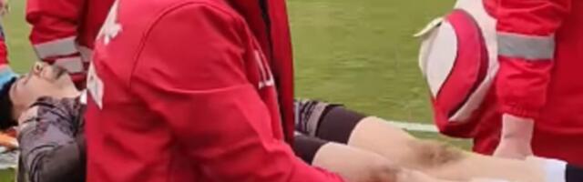 Užas u Novom Pazaru, ovako je Mateus iznet sa terena