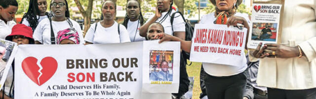 Породице траже повратак више од хиљаду Кенијаца из рата у Украјини