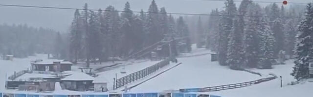 Sneg veje u delovima Srbije: Nestvarni prizori na kraju aprila, izmereno minus dva stepena