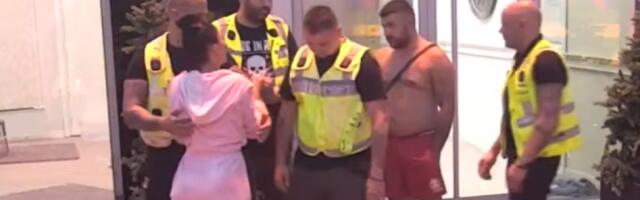 "Uništiću te, pi*ko jedna!" Asmin se zabarikadirao u hotelu, Maja pokušala da razvali vrata (VIDEO)