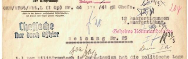 Hitlerova Direktiva kupljena za 42.500 dolara: Muzej žrtava genocida objavio detalje vezane za kupovinu dragocenog istorijskog artefakta!