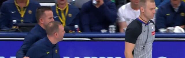 Haos u Denveru! Jokićev trener nasrnuo na sudije, pa je momentalno isključen /VIDEO/