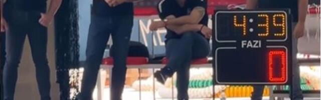 Aleksandar Šapić žestoko izviždan u Kragujevcu, a evo kako je trener Novog Beograda reagovao na vreo doček /VIDEO/