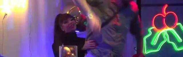 UMESTO MOMKA, POLJUBILA PATOS! Tradicionalni novogodišnji pad Miljane Kulić! (VIDEO)