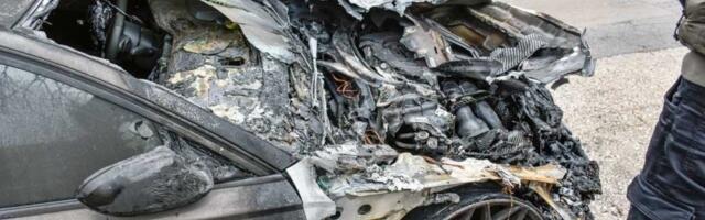 Užas u Beranama: Automobil dignut u vazduh, policija na nogama