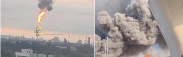 Nizale su se eksplozije: Najveći napad na Moskvu u poslednje dve godine (VIDEO)