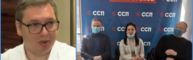 DIREKTNO S DVORA Đilas bio u Kragujevcu, Vučić odmah obećava med i mleko (VIDEO)