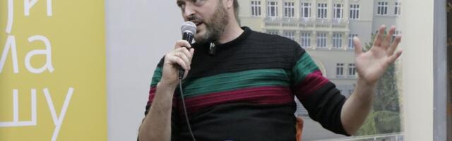 Mladen Milosavljević na Književnoj koloniji