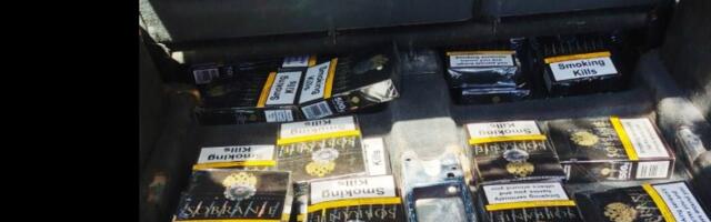 Pao švercer: U „opelu“ prevozio 140 kilograma duvana i 150 boksova cigareta