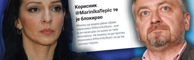 KAKO JE MARINIKA "UBILA" SLOBU NA IKSU! Đilasova potpredsednica blokirala urednika blokaderske televizije, i on u čudu: "SAD OVO VIDIM.." (FOTO)
