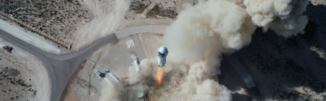 Blue Origin: Uspešan let s posadom