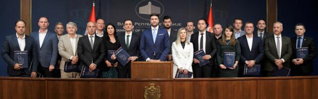 Za sufinansiranje regionalnog razvoja 325 miliona dinara