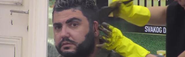 Maja Marinković unakazila Asmina Durdžića: Farbom mu promenila mu lični opis (VIDEO)