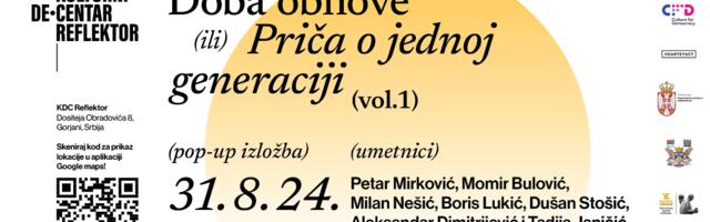 Izložba Doba obnove u KDC Reflektor