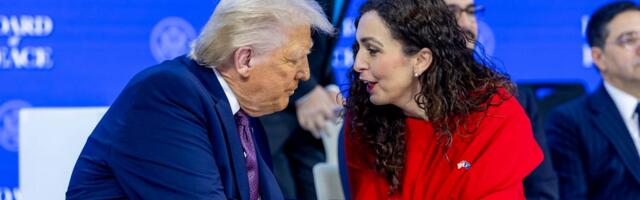 Tramp prozvao Vjosu Osmani kao u školi, spomenuo Srbiju, odmah je skočila: Sve zabeležile kamere