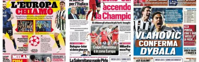 Buongiorno Italia: Italijani spremni za Evropu, Inter ima šta da kaže protiv Liverpula