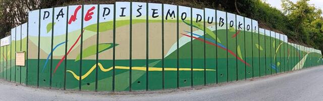 Da (Ne) Dišemo Duboko: Završen mural na Lokvi
