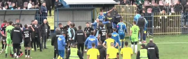 Tuča posle utakmice Dinamo Jug - OFK Vršac, pojedinci završili na PTO
