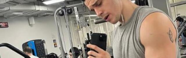 Pavle Mensur u punom gasu u teretani: Biceps samo što ne pukne, lepši pol izgubio glavu (FOTO)