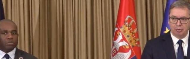 VUČIĆ PRED LAMIJEM O PROTESTIMA: Predsednik Srbije poslao jasnu poruku Londonu